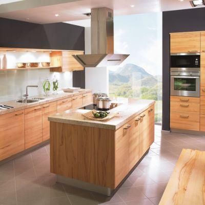 Morden Style Matte Lacquer Wood Kitchen Cabinet