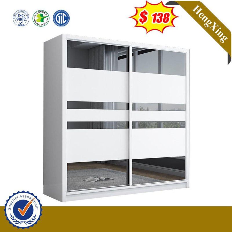 Modern Simplicity 2 Doors Household Wardrobe Bedroom Furniture Wardrobe