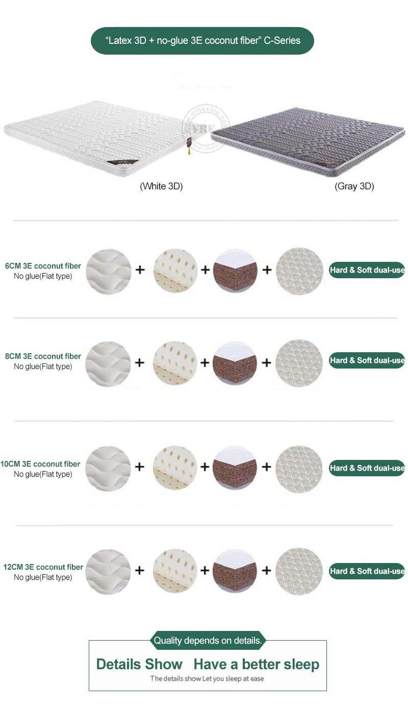 Home Foam Mattress Two Foldable Thick 10cm Single Bed