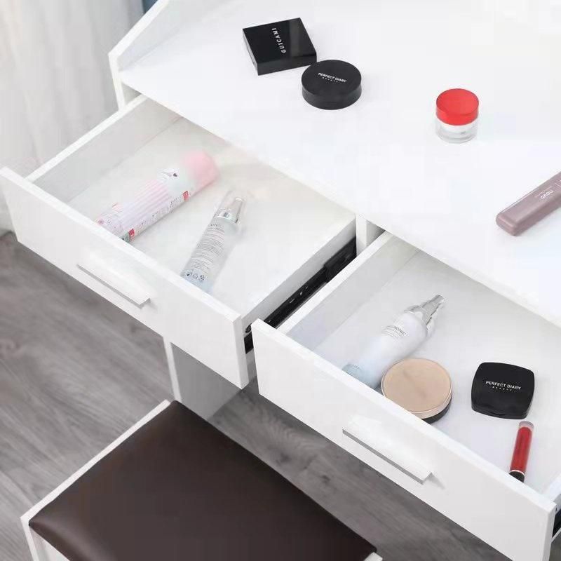 New Design Bedroom Dressing Table with Mirror and Stool