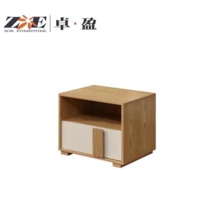 Modern Muebles Bedroom Furnitures Storage Cabinet Solid Oak Small Drawer Bedside