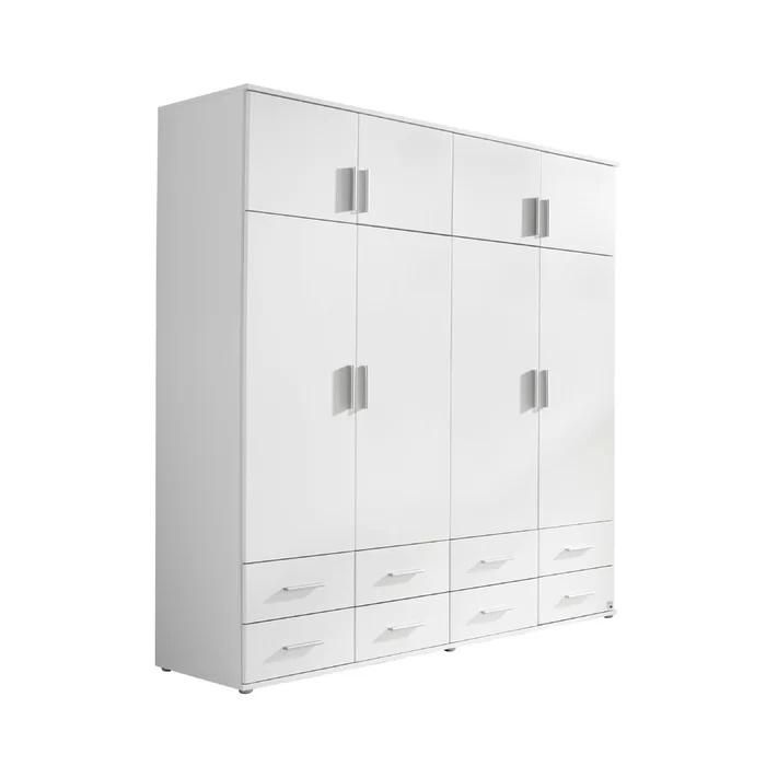 Modern Wholesale Swing Door Wooden Furniture Bedroom Wardrobe (HF-WB16)