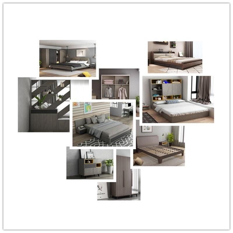Wood Bed Oak Bedroom Furniture Modern Bed Solid Oak Bed Latest Solid Wooden Bed