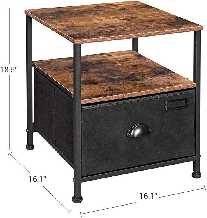 Nova Bedside Table Nightstand Bedside Cabinet