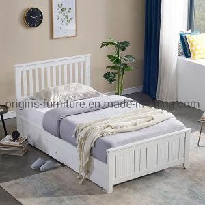 Wooden Single Size Bed for Bedroom Easy Assemble