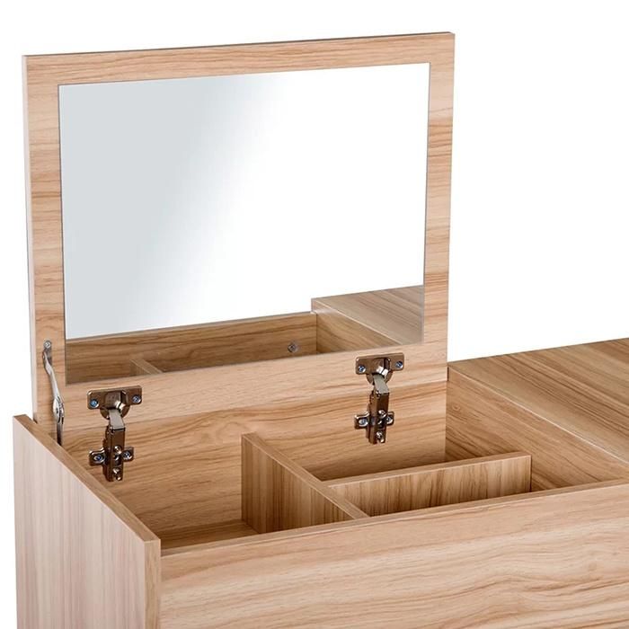 Wholesale Modern MDF Bedroom Dressing Table with Mirror (HF-WF06011)