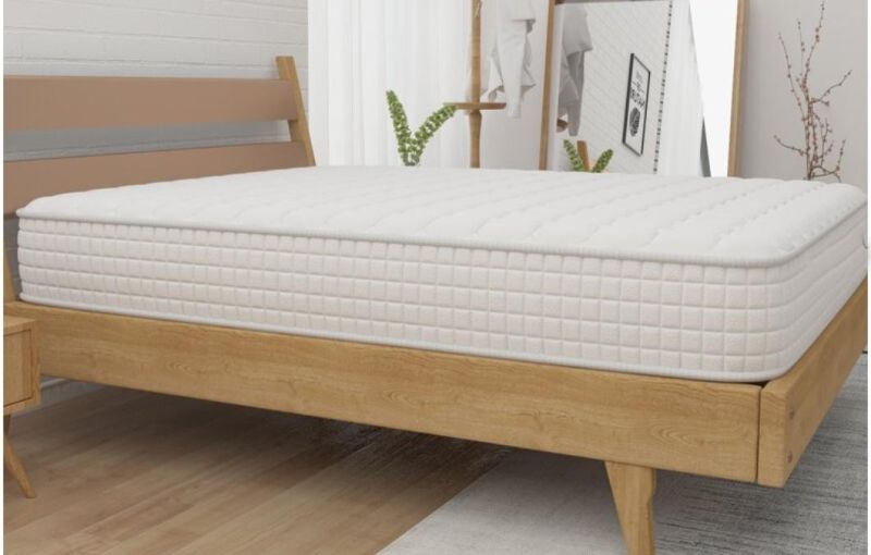 Full Size Zippered Cover Natural Bed Set Full Mattress