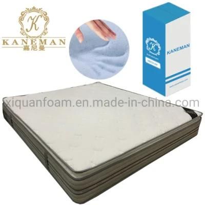 Rolled Memory Foam Mattress Pillow Top Pocket Spring Mattress Wholesale