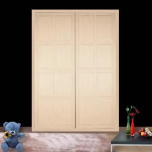 Customized Wooden Furniture Movable Bedroom Wardrobe Door Designs V2499
