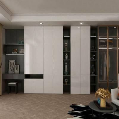 Modern Bed Room Lacquer Wardrobe Cabinet Set Furniture Bedroom Modular Wood Wardrobes