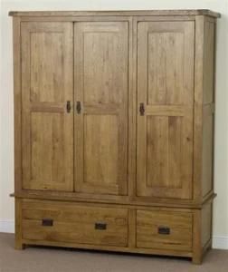 3 Doors 3 Drawers Wardrobe (HSRU-0025)