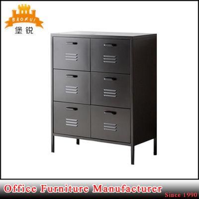 Jas-122 Luoyang Factory Living Room Metal Wall Drawer Cabinet Storage Box