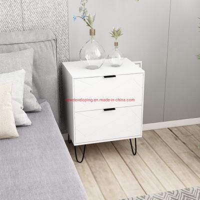 Bedside Table with Drawer, Small Spaces Bedside Cupboard, Bedside Cabinets