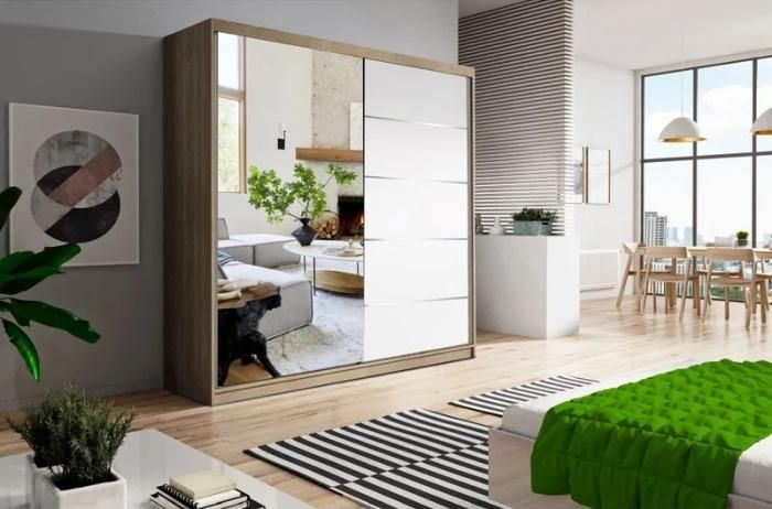 Modern Luxury Bedroom Furniture Walk in Closet Wardrobe