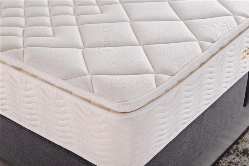 Wholesale Luxury Double Bed Latex Spring Mattress for Hotel Bedroom
