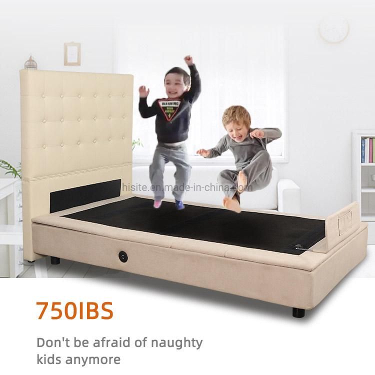 Headboard and Side Frame Wall Adjustable Bed