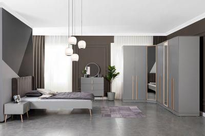 Nova Modern Home Furniture Bedroomroom Furniture Set Melamine Finish Bedroom Furniture