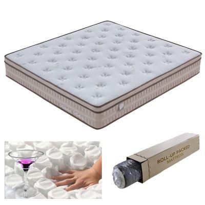 Hot Sale 12inch Hybrid Cool Gel Memory Foam Pocket Coil Spring Mattress Bed Price on Line