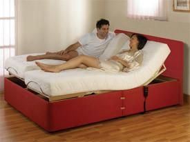 Zero Gravity Split Electric Adjustable Beds 9.5&quot; Memoy Foam Mattress