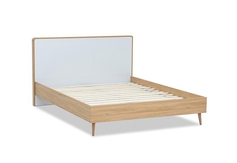 New Bed Room Furniture Luxury Wood Double Bed
