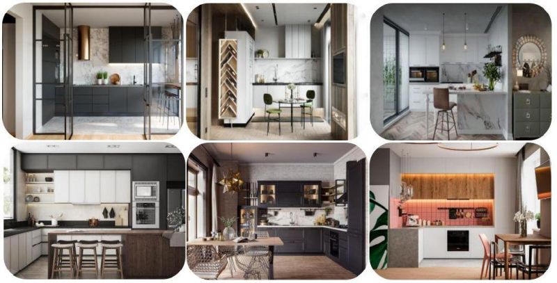 Light Luxury Bright Modern Wardrobe Customized Home Bedroom Glass Wardrobe Master Bedroom with Dressing Table Swing Door Cloakroom