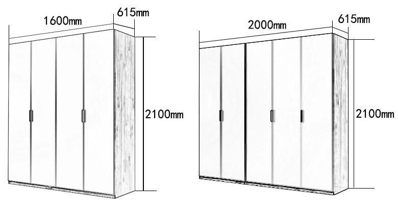 Luxury Modern Style Wardrobe for Villa and Large-Size Apartment