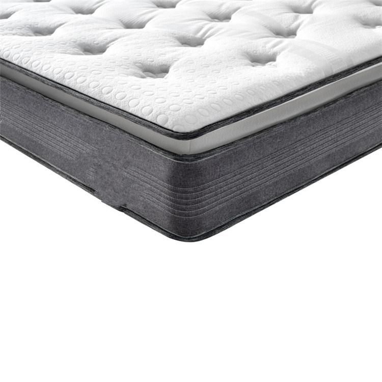 China Supplier Compressed Luxury Hotel and Home Use 7 Zone Pocket Spring Mattress