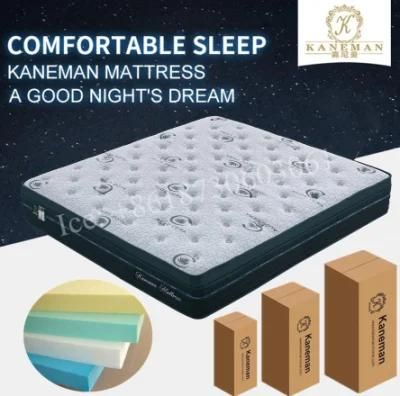 Aloe Vera Spring Mattress High Density Foam Bed Mattress