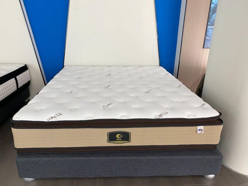 5 Star Hotel Two Sides Available Reversible Pocket Spring Double Pillow Top Mattress