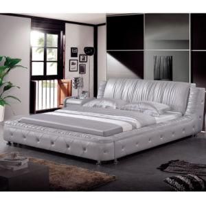 Happy Night Modern King Size Leather Bed (730)