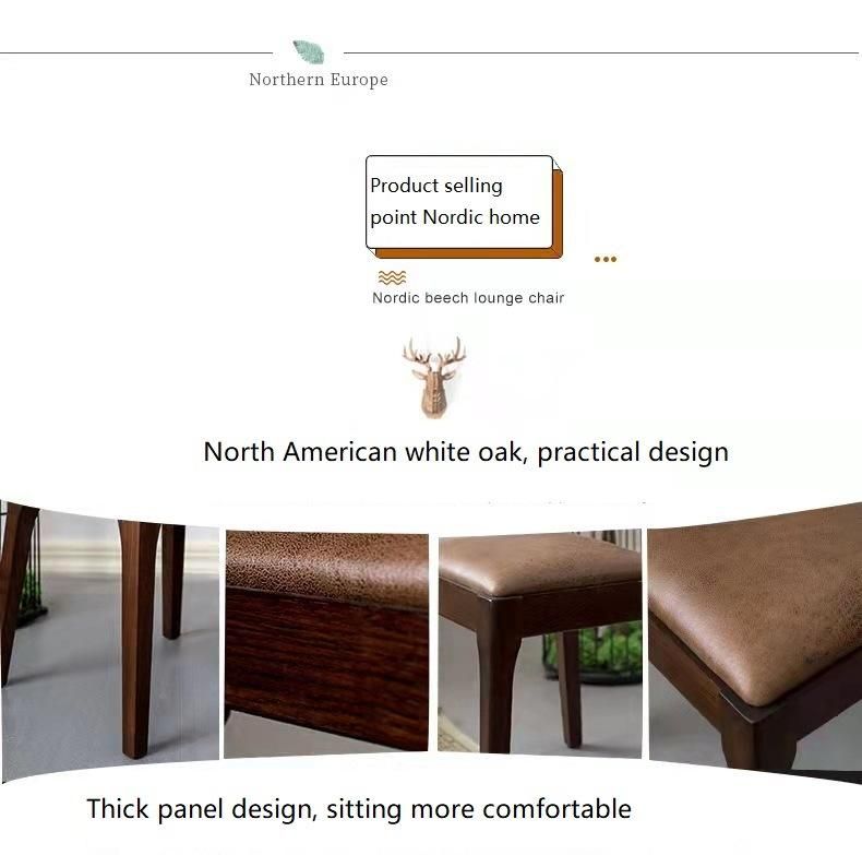 Bedroom Living Room General Furniture Upholstered Solid Wood Bench Factory Wholesale