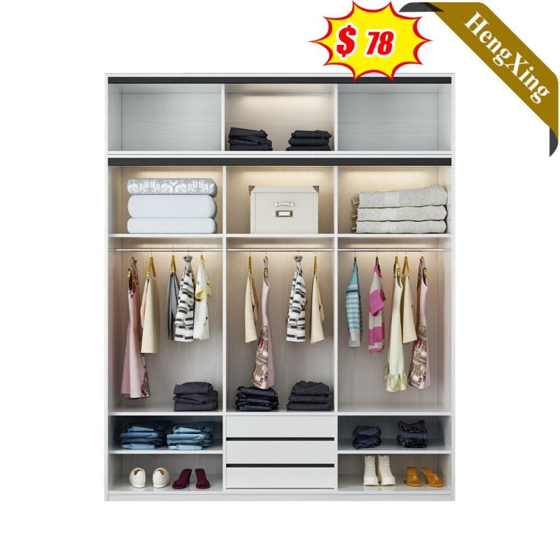 Cheap Price Hotel Furniture Customized Bedroom Storage Furniture Wooden Wardrobe