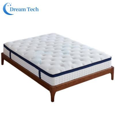 Factory Direct Sale High Grade Hotel Super Soft Pocket Compressed Spring Mattress in a Box