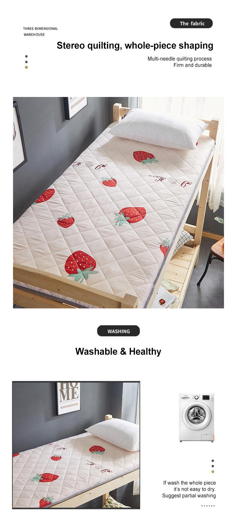 Motel Bunk Bed Mattress Multi-Purpose Soft Thin Comfortable Double XL