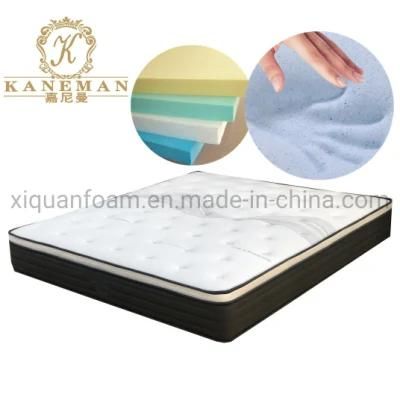 Hybrid Bed Mattress Memory Foam Pocket Spring Mattress Compress Mattress