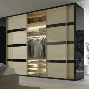 Bedroom Sliding Wooden Wardrobe Door