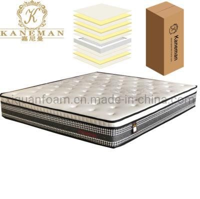 Latex Mattress Luxury Pocket Spring Mattress King Size Mattress