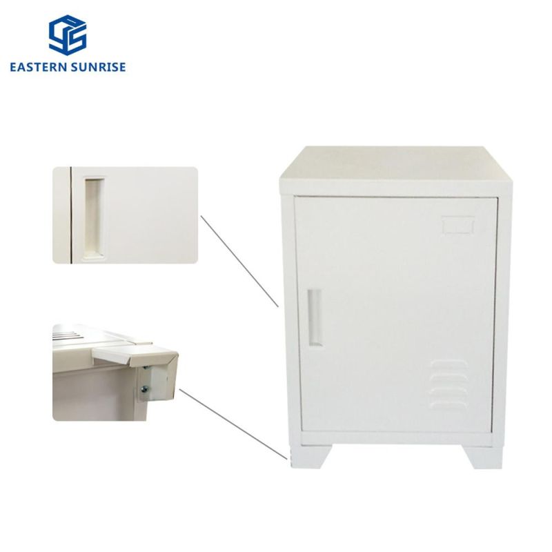 Factory Direct Simply Style Home Furniture Metal Locker/Nightstand Table
