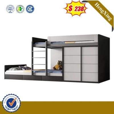 Modern Space Saving Bedroom Furniture Double Bunk Wall Bed with Wardrobe