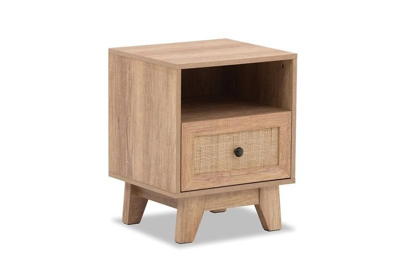 Fashionable Wooden Bedside Table Nightstand