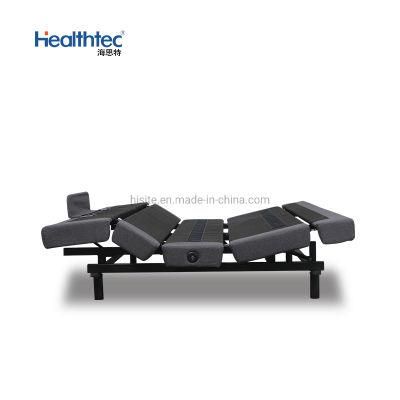 Dark Grey Healthec Luxury 5 Plates Adjustable Bed