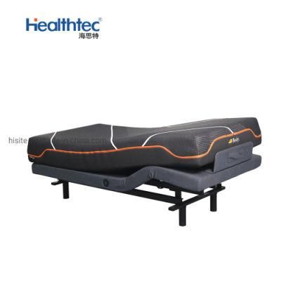 Medical Power Adjustable Bed Frame Wireless Remote USB Massage