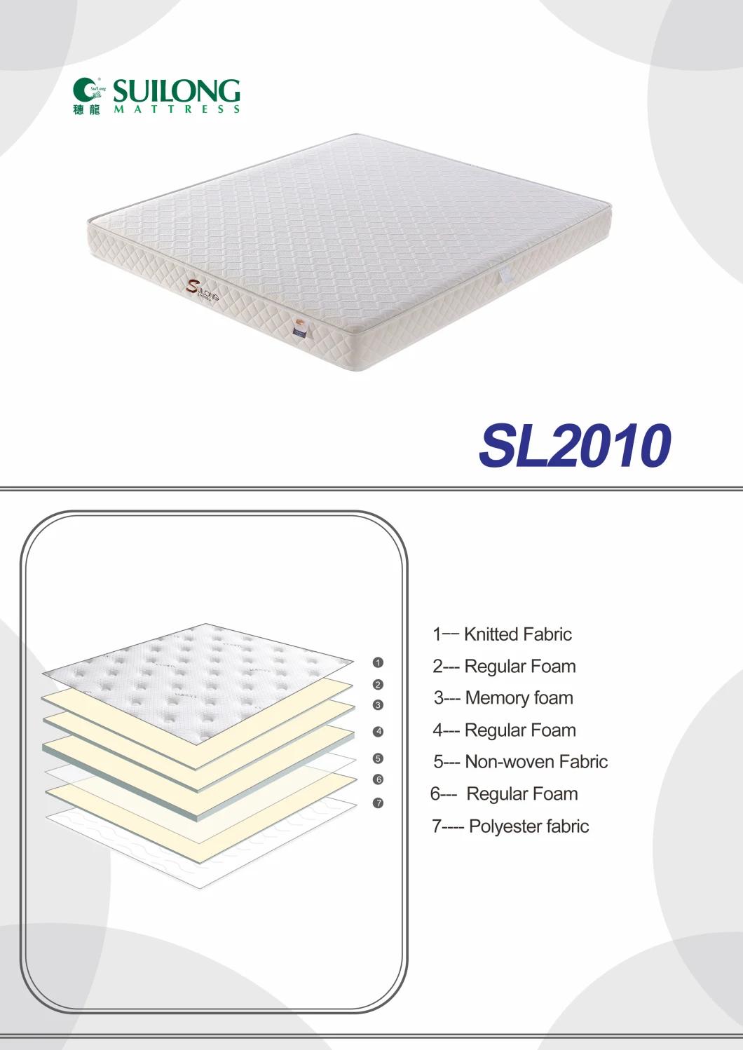 Whole Sale Mattress Hotel Mattress Rolled Mattress (SL2010)