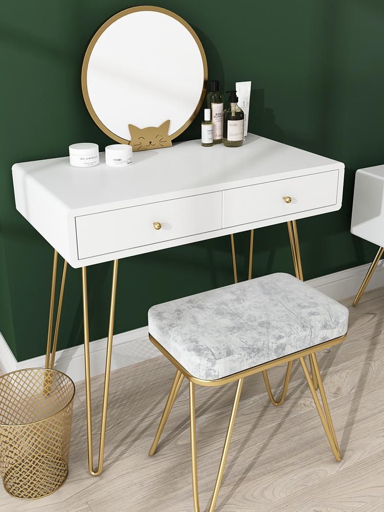 Simple and Fashionable Sideboard, Dressing Table, Vertical Mirror Dressers Vanity Design