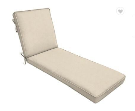 Custom Waterproof Outdoor Chaise Bench Lounge Cushion Foam Cushion Chair Cushion