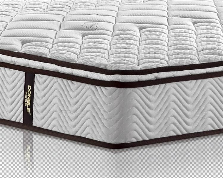 Fashionable Design Hybrid Pocket Comfort Spring Mattress with High Density Foam