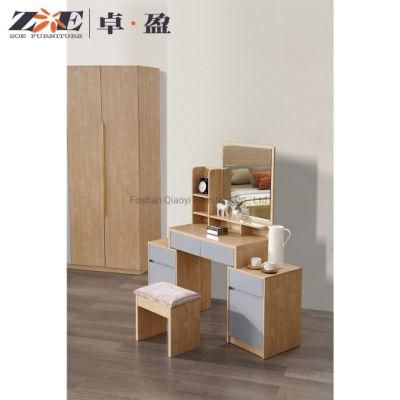 High Gloss MDF Bedroom Dressing Closets 6 Door Bedroom Sliding Wardrobe