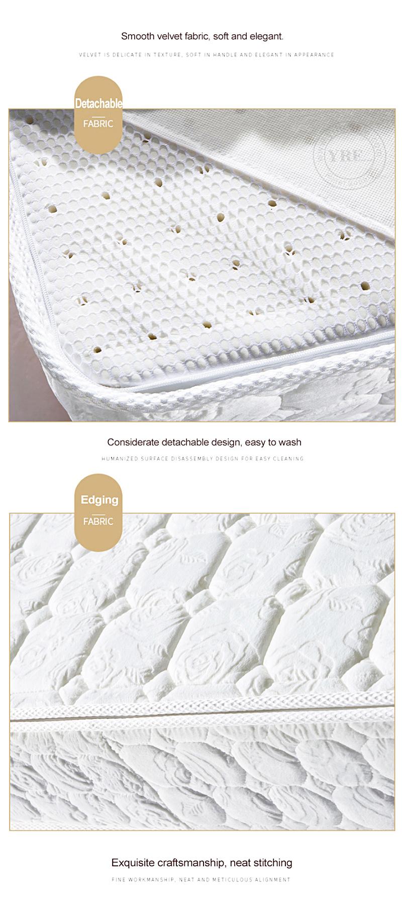 Luxury Latex Layer Mattress Innerspring Compressed for Double Bed