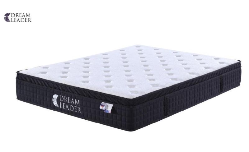 Hotel Bedding Euro Top Pocket Spring Bed Memory Foam Mattress