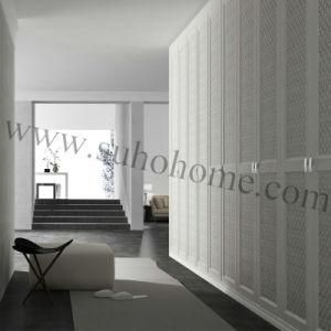 PVC Closet Door with Soft Leather for Bedroom Cabinet